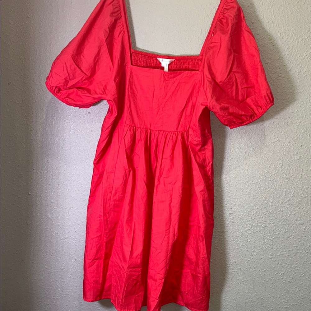 Draper James Vibrant Red Dress
